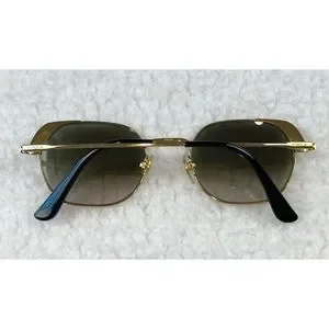 VOGUE EYEWEAR • Hailey Bieber Black and Gold VO4131 Prescription Sunglasses Vogue Eyewear x Hailey Bieber Black and Gold VO4131... | Depop main image 3